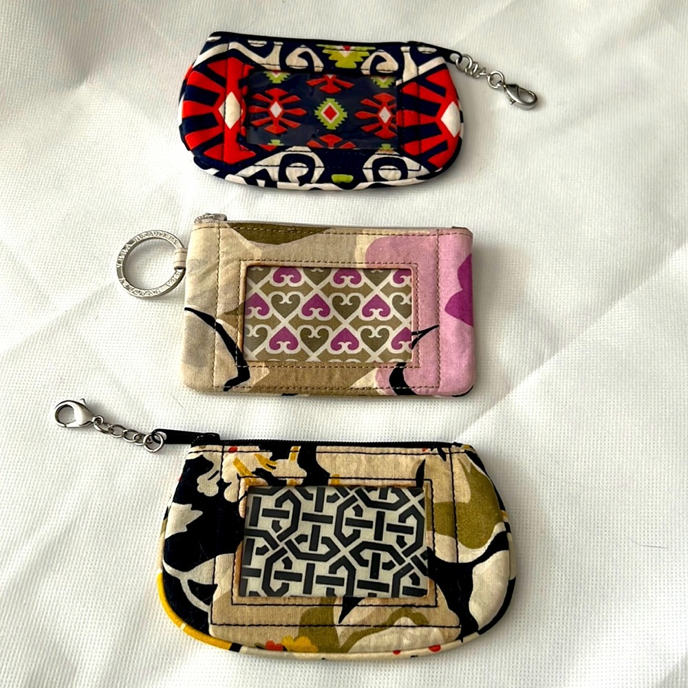 Set of 3 Vera Bradley ID Case